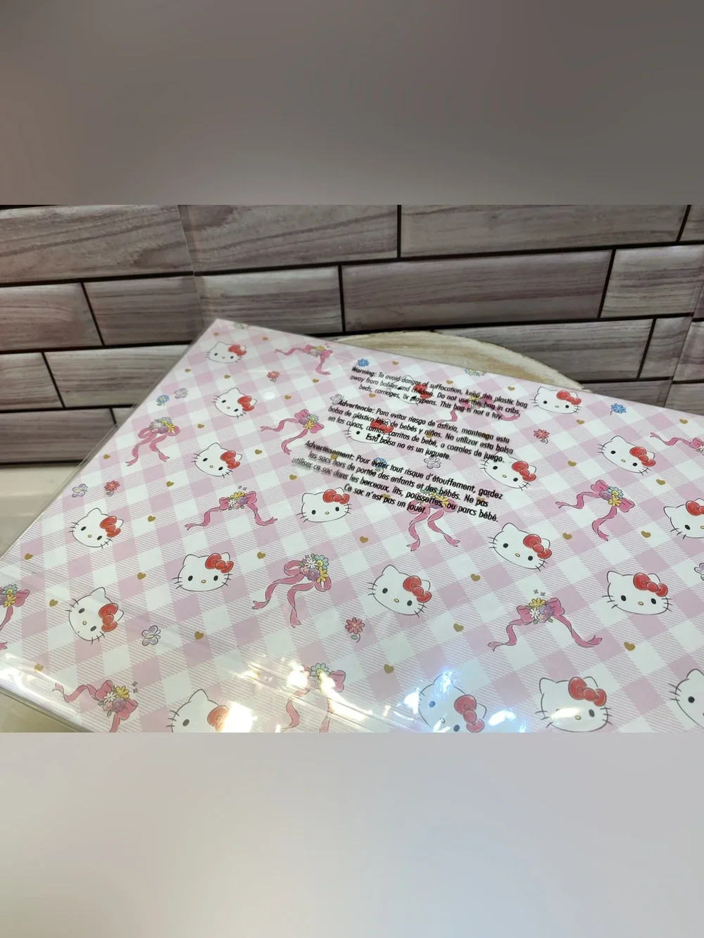 Hello Kitty  ❤️My week weekly desk pad 60 Perforated sheets Pink Bow NEW